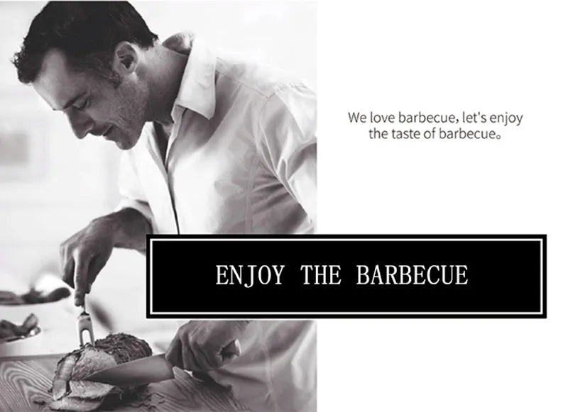 Stainless Steel BBQ Grill Brush & Scraper
