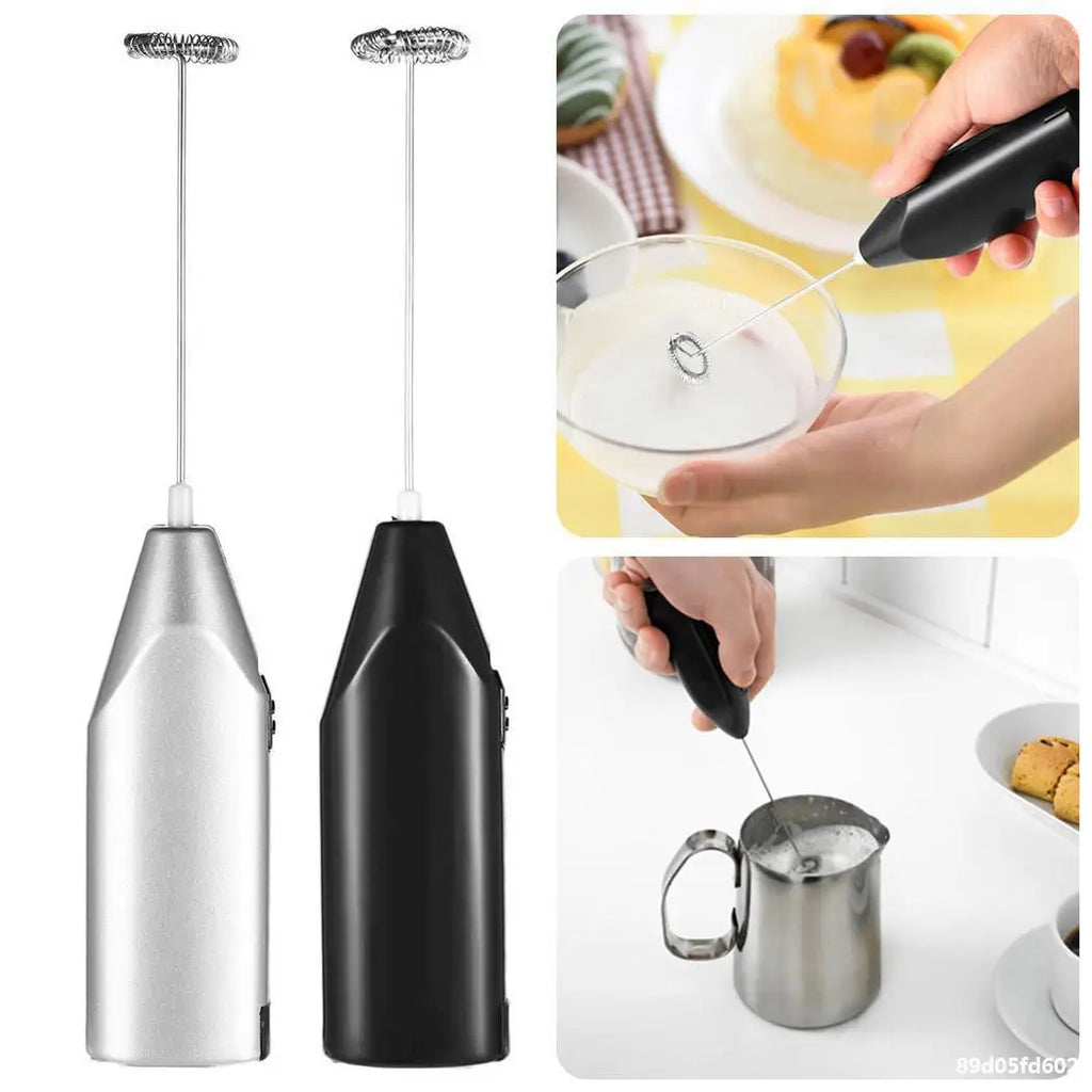 Rechargeable Milk Frother – Handheld Coffee Foamer & Whisk