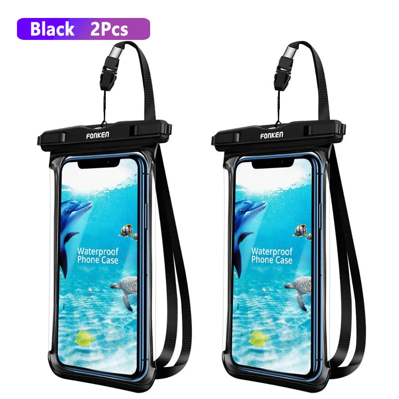 Full-View Waterproof Phone Case – Underwater Photos