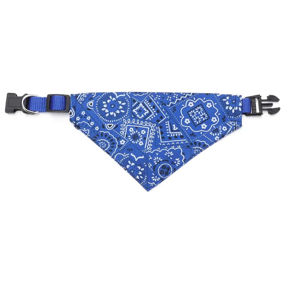 Adjustable Pet Bandana – Washable Scarf for Dogs & Cats