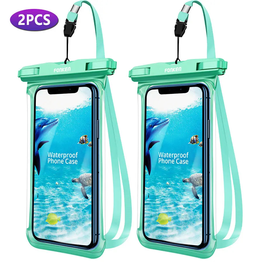 Full-View Waterproof Phone Case – Underwater Photos