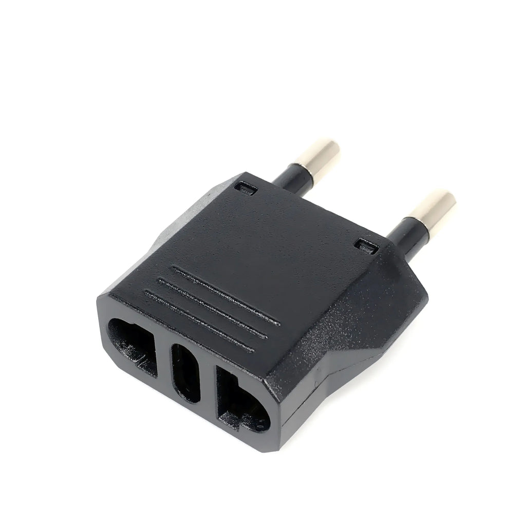 US to EU Travel Plug Adapter – Europe Type C/E/F