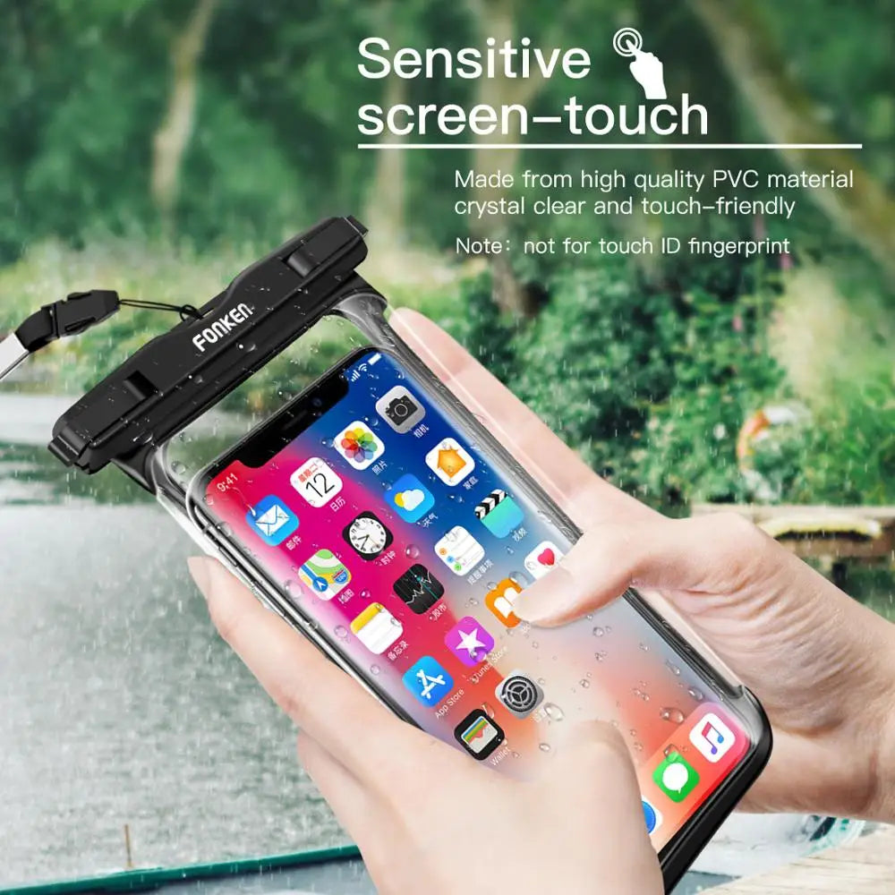 Full-View Waterproof Phone Case – Underwater Photos