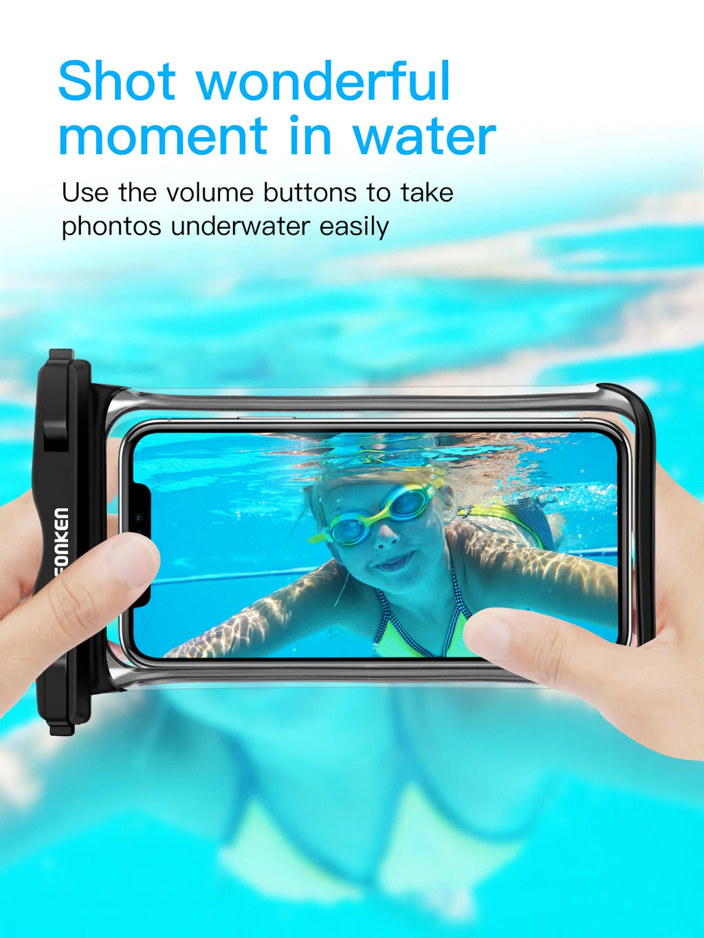Full-View Waterproof Phone Case – Underwater Photos