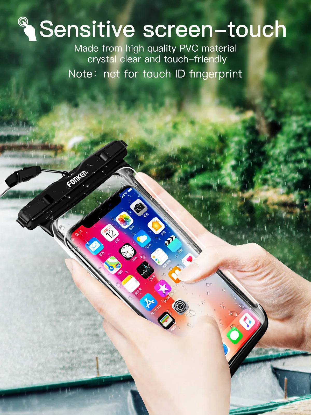 Full-View Waterproof Phone Case – Underwater Photos