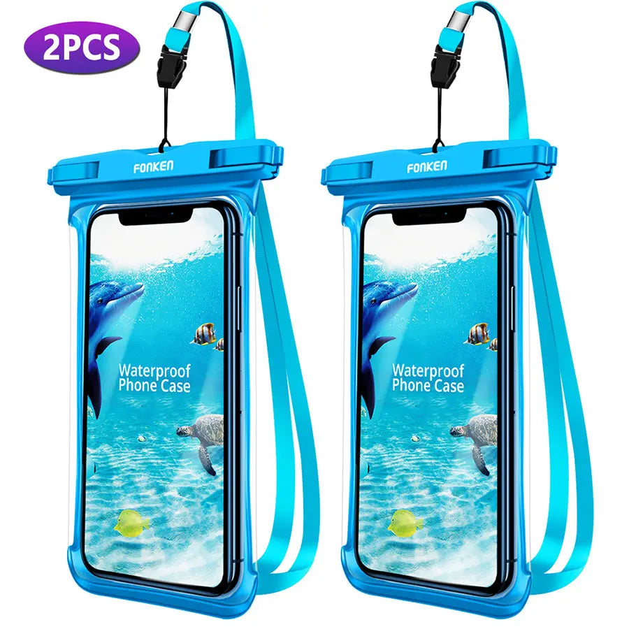Full-View Waterproof Phone Case – Underwater Photos