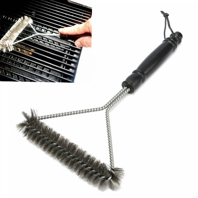 Stainless Steel BBQ Grill Brush & Scraper