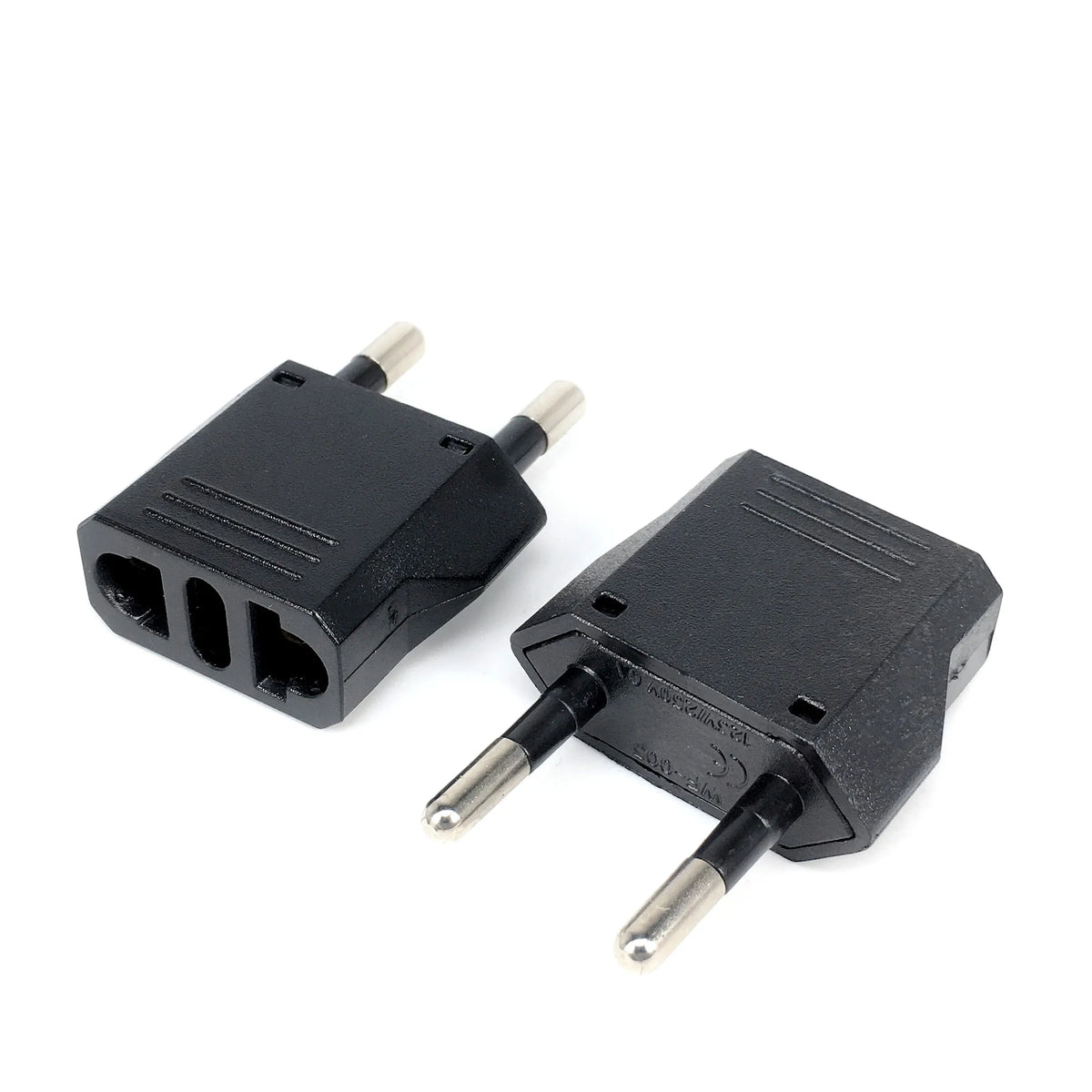 US to EU Travel Plug Adapter – Europe Type C/E/F