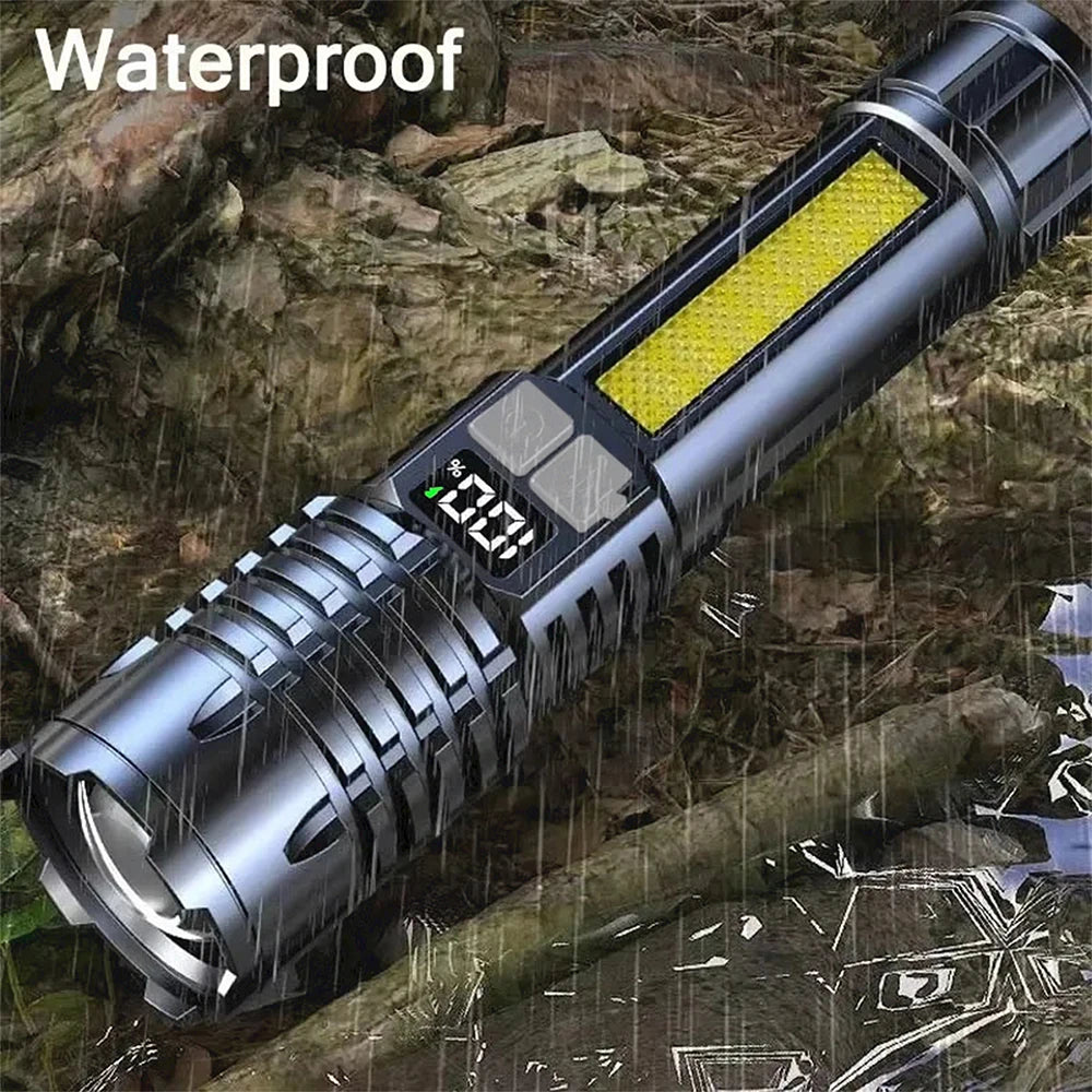 High-Power COB LED Work Light – USB-C Rechargeable