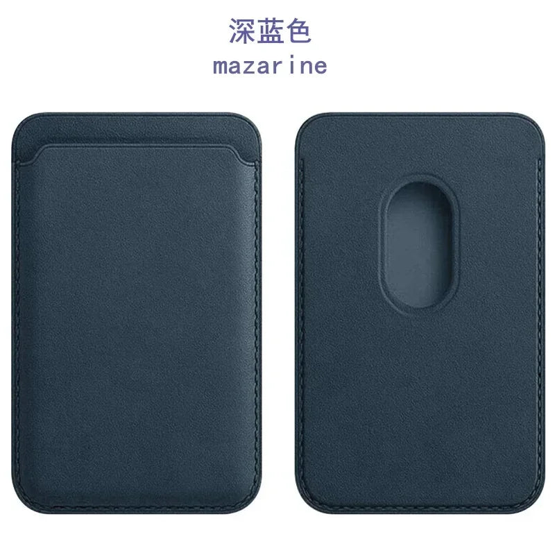 Magnetic Card Wallet for Phone – RFID Blocking Leather