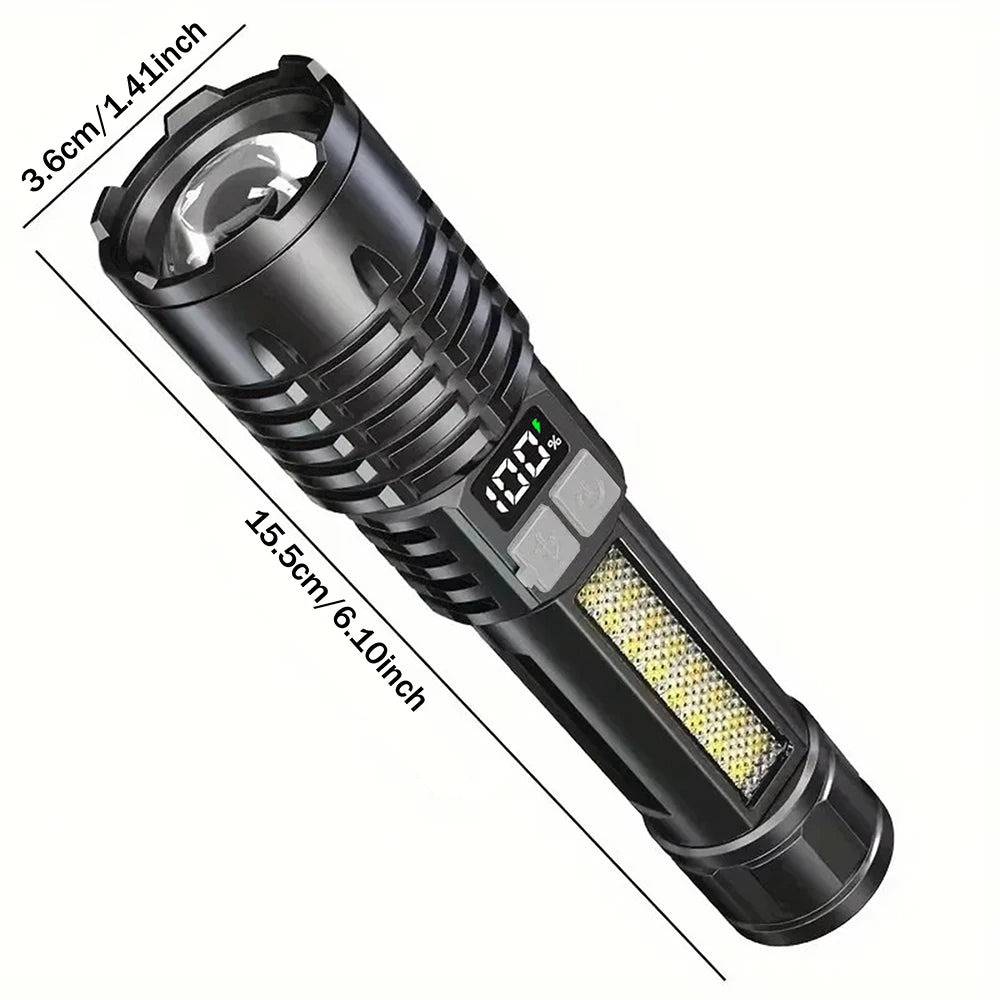 High-Power COB LED Work Light – USB-C Rechargeable