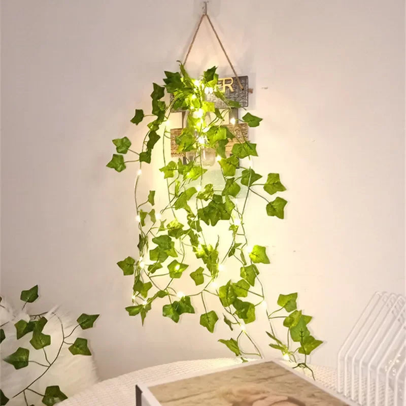 Artificial Ivy Vine Fairy Lights – Battery Powered