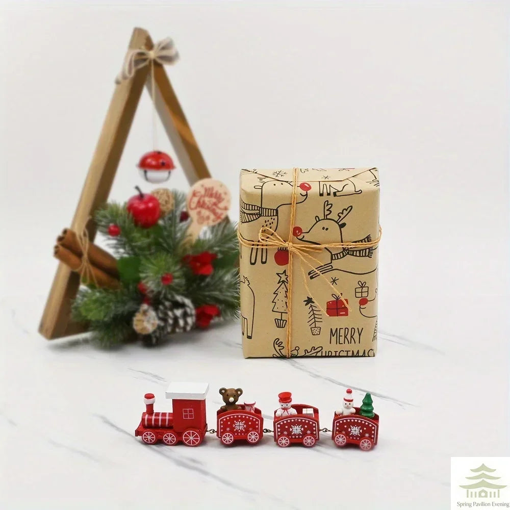 Christmas Wrapping Paper Roll – Reindeer Design
