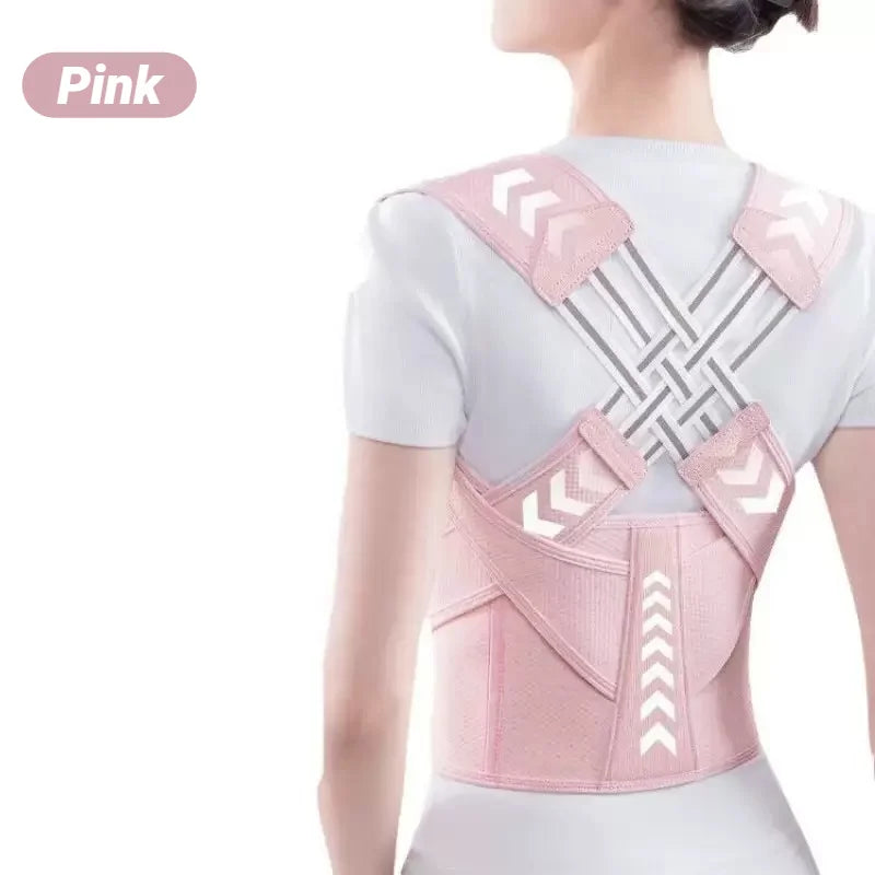 Back Brace Posture Corrector for Women & Men – Breathable