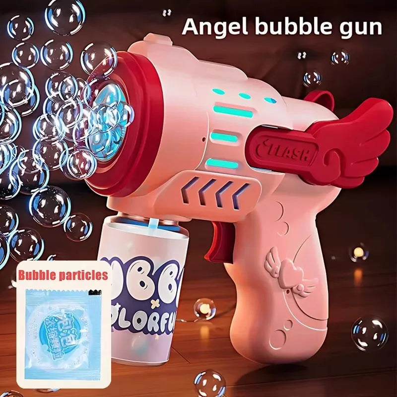 Automatic Rocket Bubble Gun – Kids Outdoor Toy