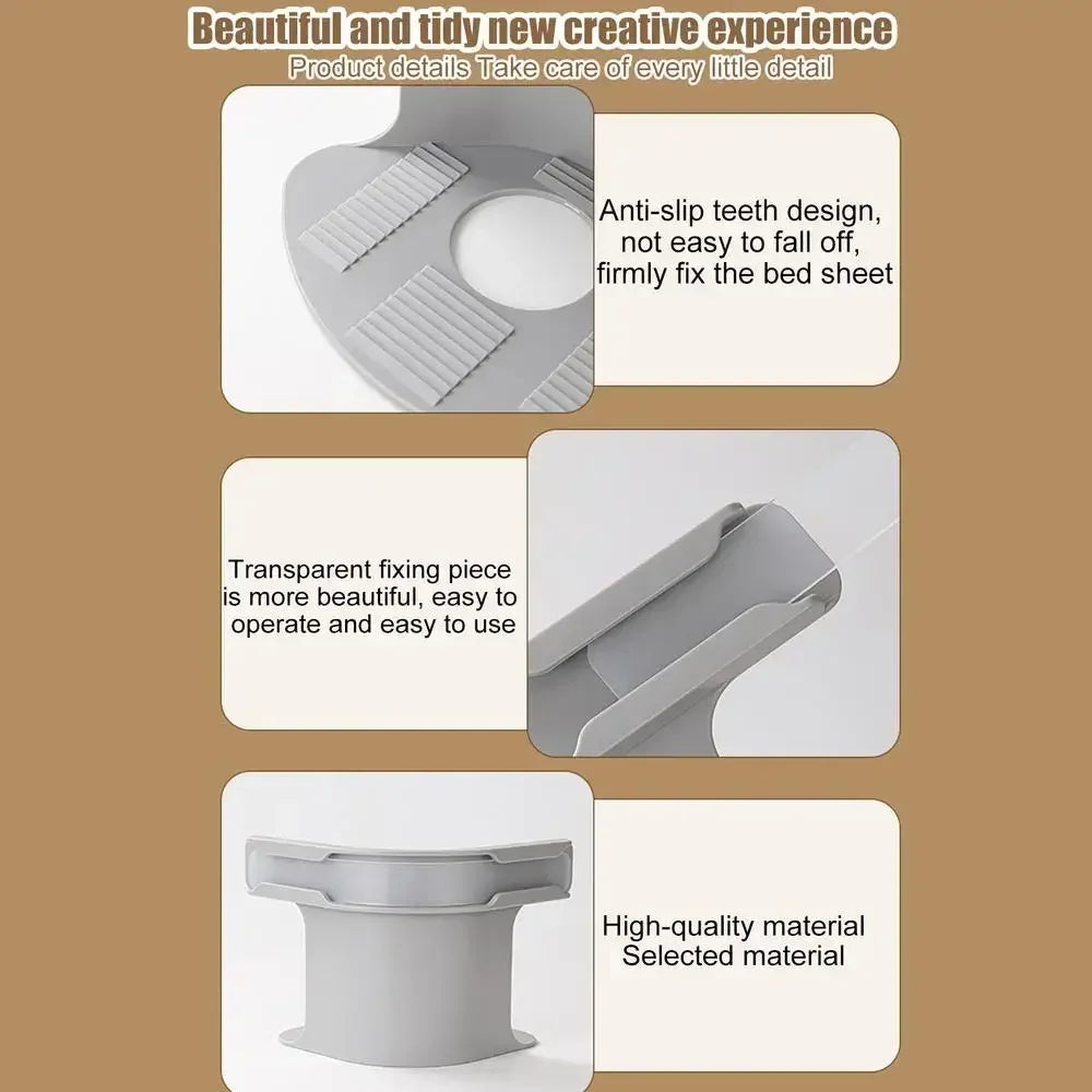 Bed Sheet Corner Holder Clips – Keep Sheets Tight & Flat