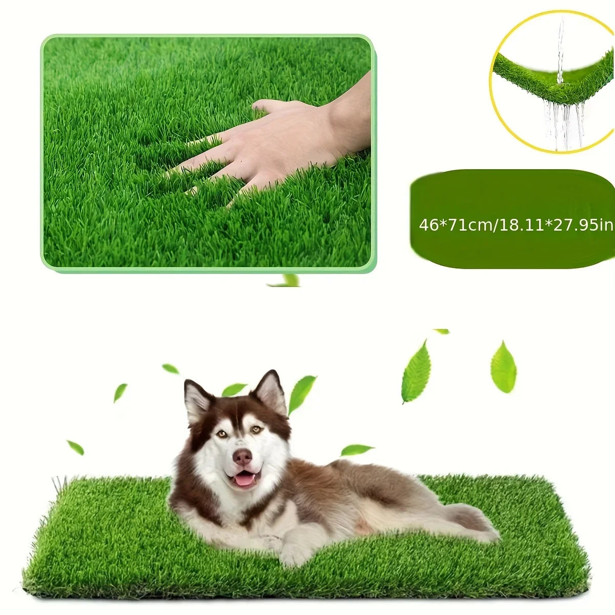 Washable Dog Grass Potty Mat