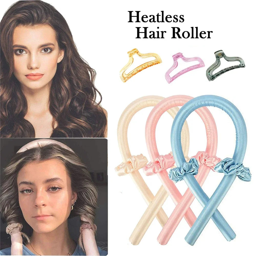 Heatless Curling Rod Headband – Overnight No-Heat Silk Curls