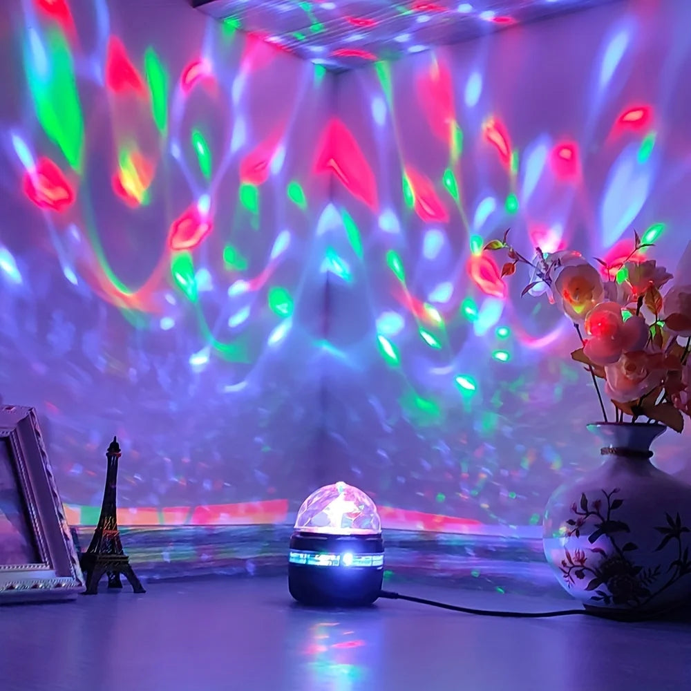360° Aurora Galaxy Projector Night Light – USB