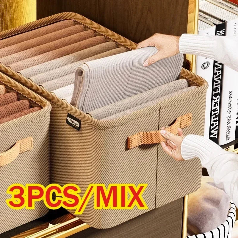 Clothes Organizer Storage Bins – Pants & Sweaters