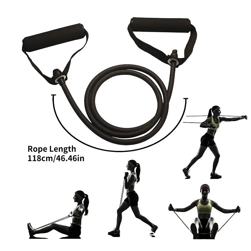 Resistance Bands Set with Handles – Full-Body Home Workout
