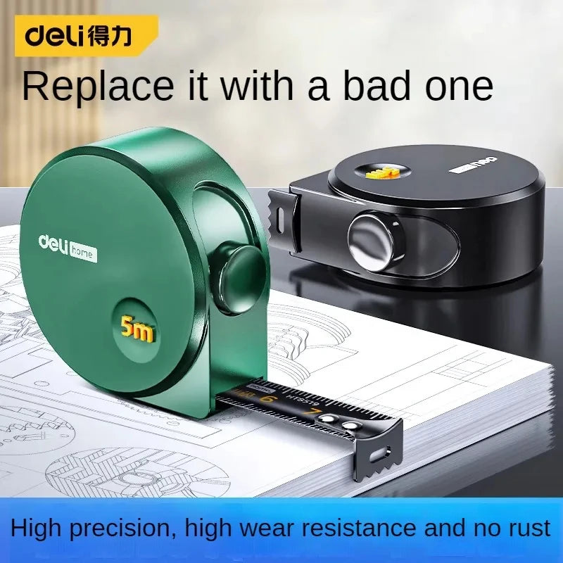 Digital Tape Measure 3.5 m – Retractable with LCD Display