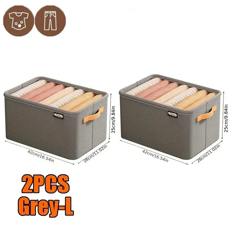Clothes Organizer Storage Bins – Pants & Sweaters
