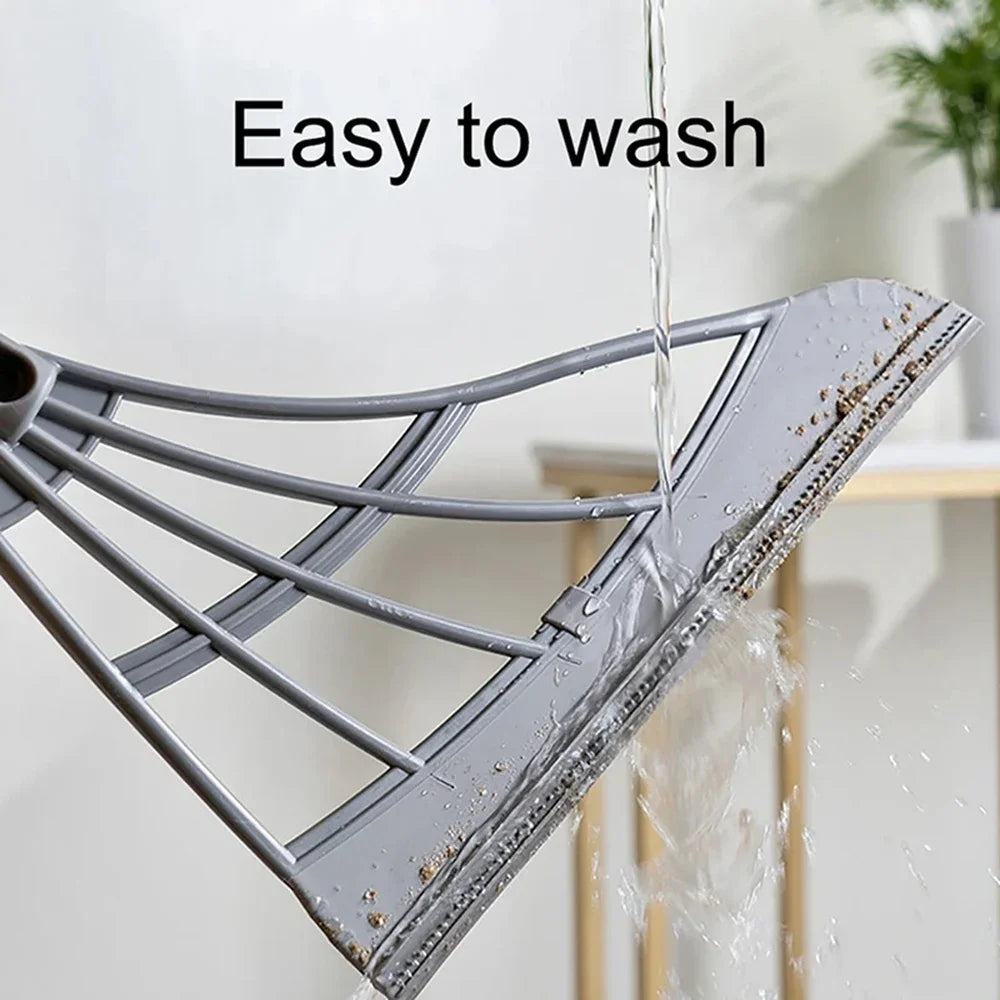 Magic Silicone Broom – Pet Hair, Water & Floor Squeegee