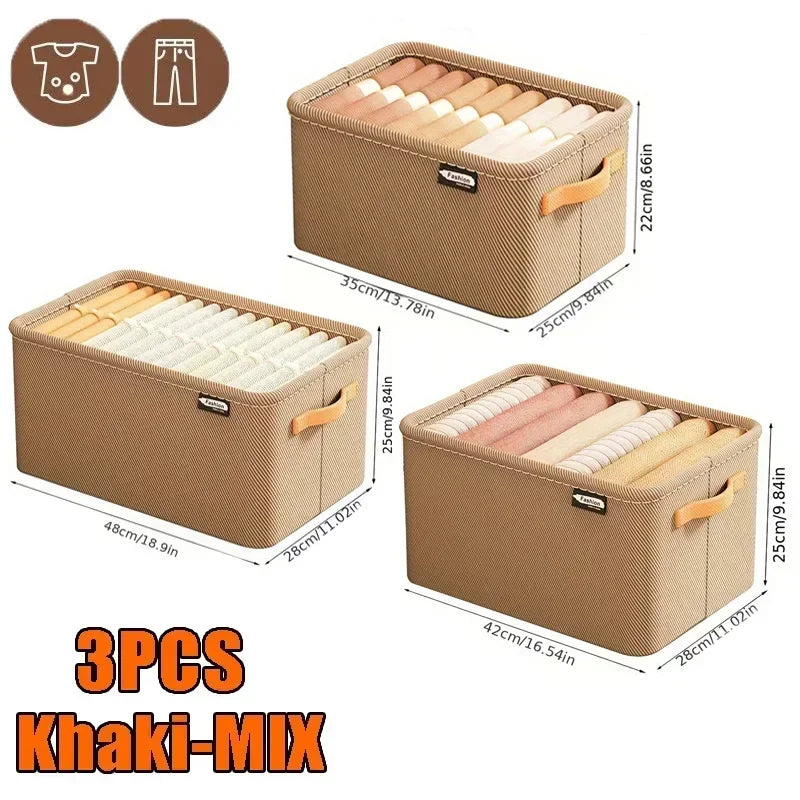 Clothes Organizer Storage Bins – Pants & Sweaters