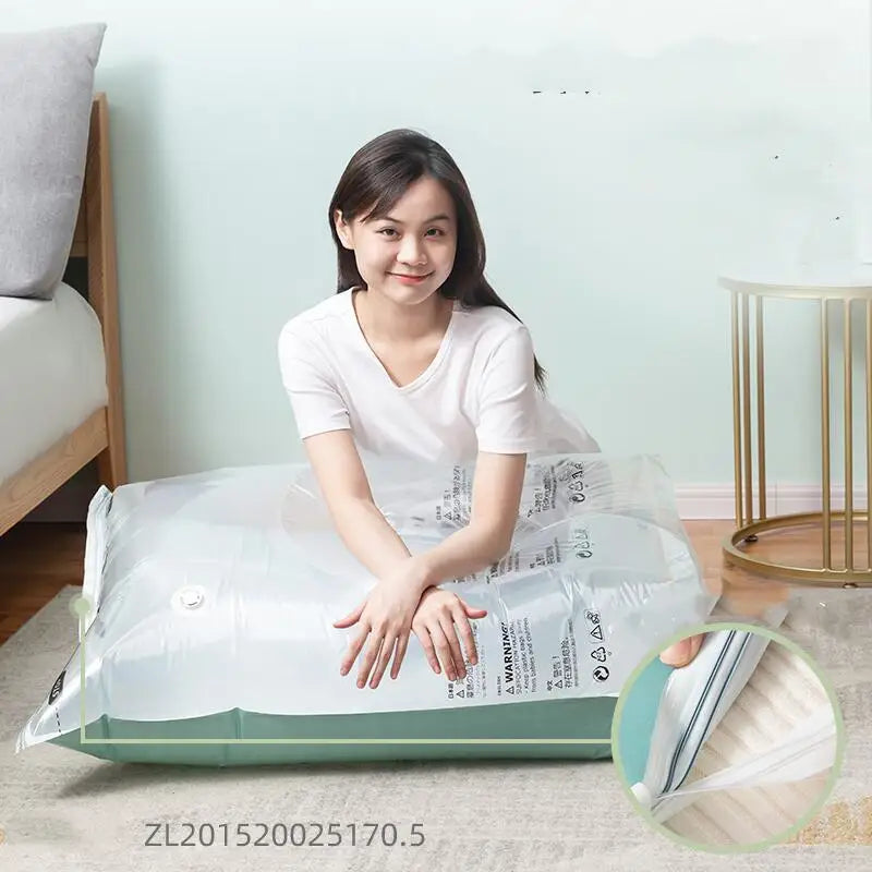 No-Pump Vacuum Storage Bags – Extra Large