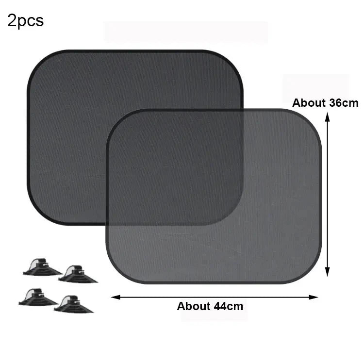 Car Side Window Sun Shades (2 pcs)