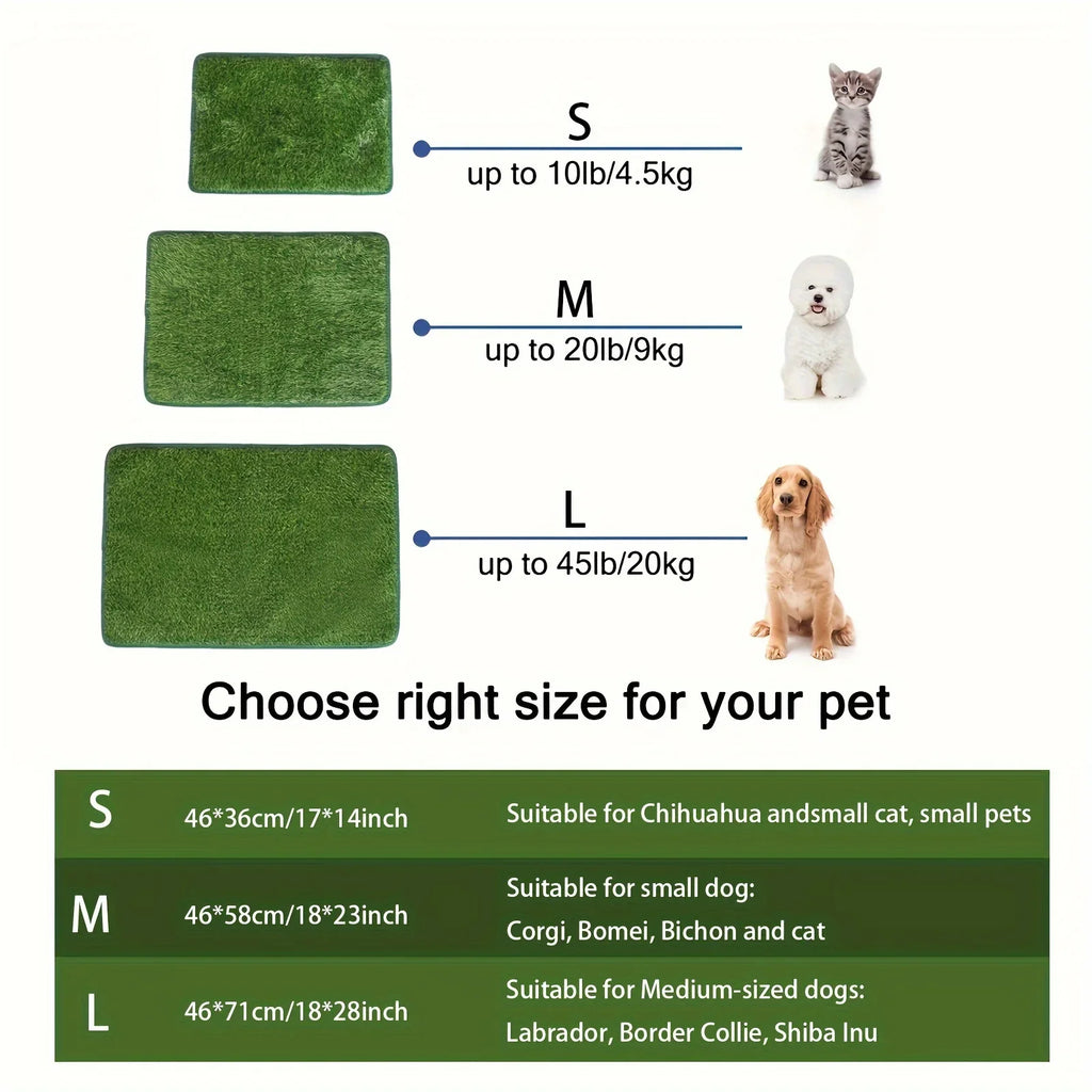 Washable Dog Grass Potty Mat