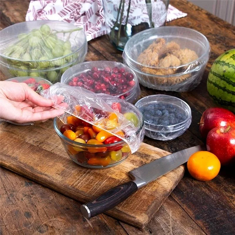 Reusable Stretch Bowl Covers – Elastic Food Wrap Set