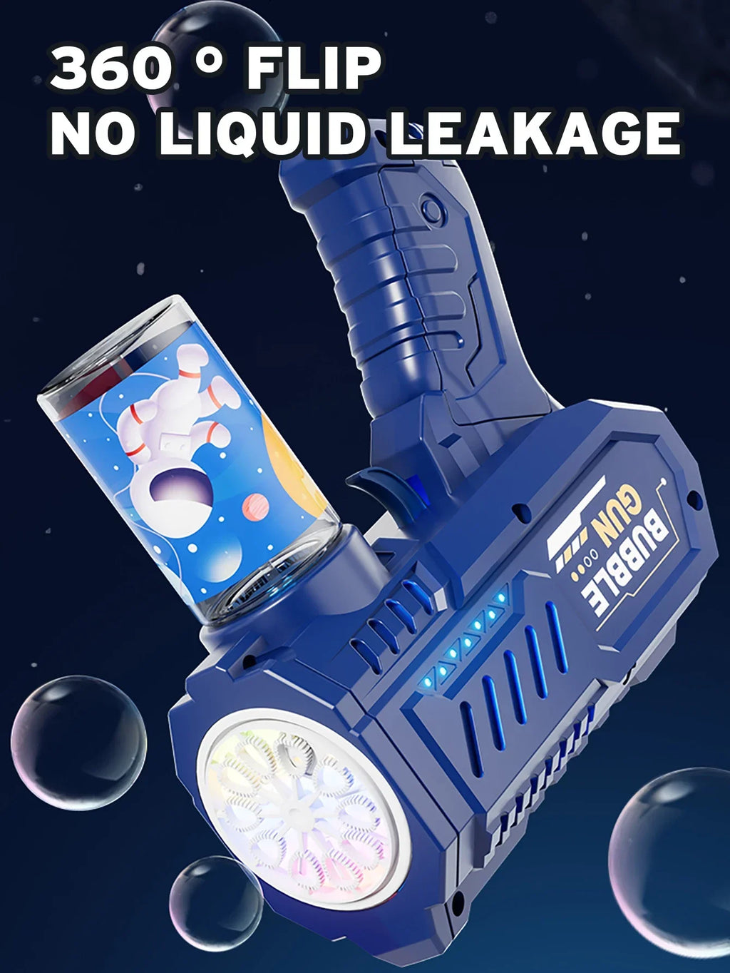 Automatic Rocket Bubble Gun – Kids Outdoor Toy