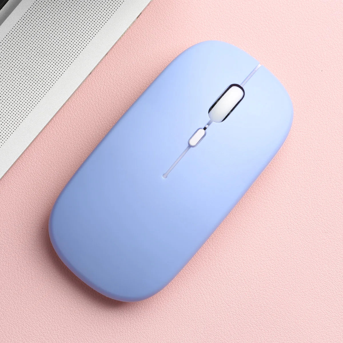 Silent Wireless Bluetooth Mouse – Slim & Portable