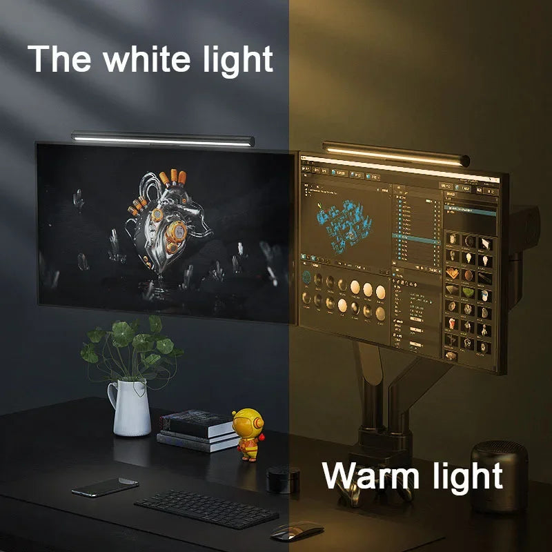 Monitor Light Bar – Eye-Care LED Screen Lamp, Stepless Dimming