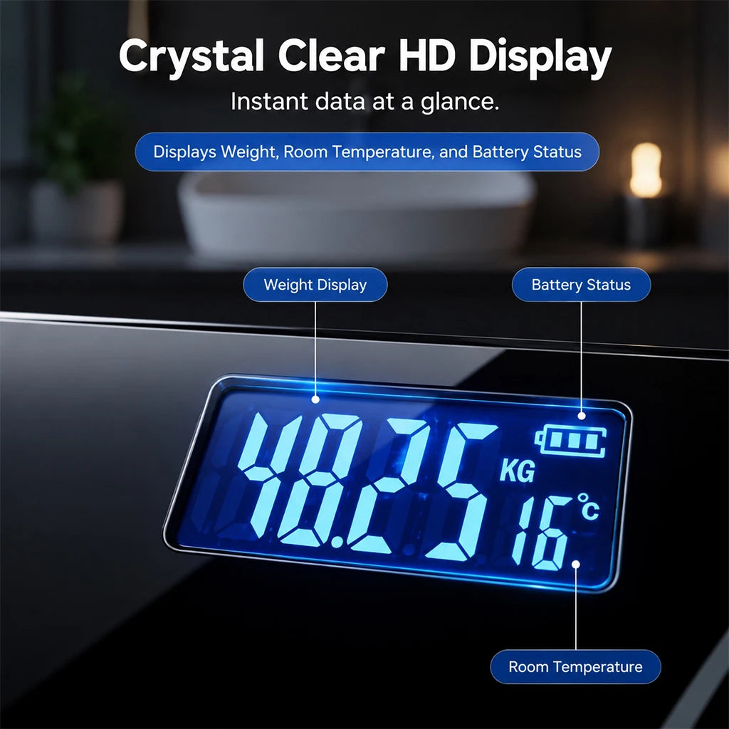 Smart Body Scale – Bluetooth App Sync