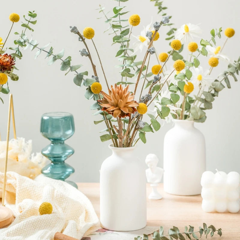 Nordic White Ceramic Vase