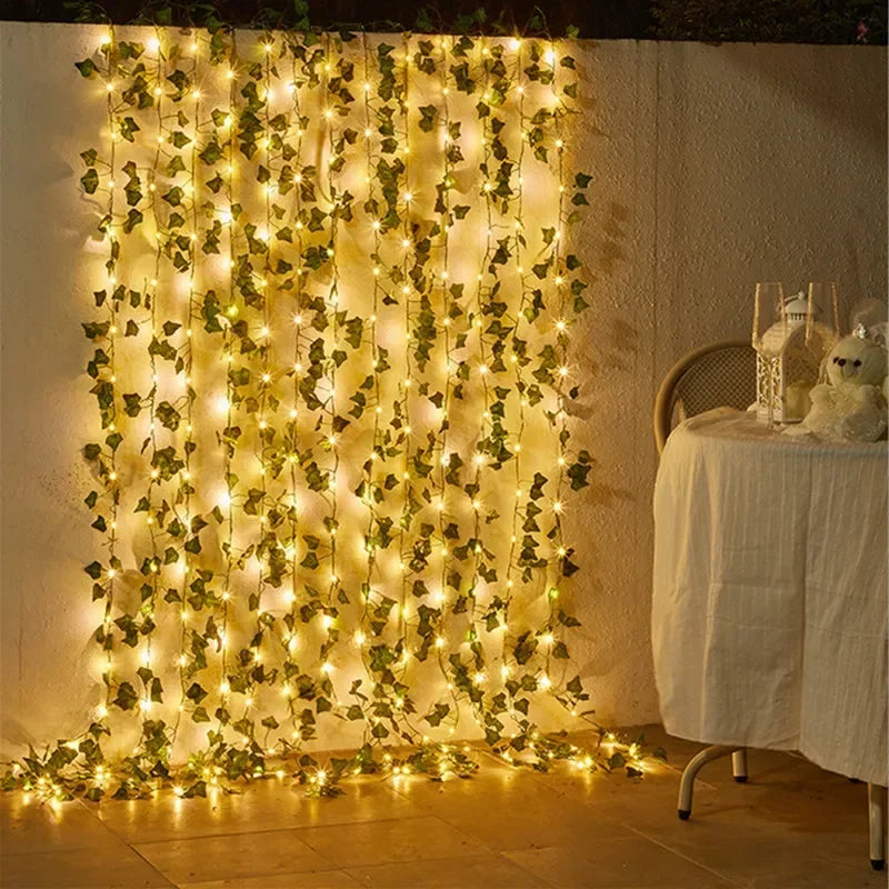 Artificial Ivy Vine Fairy Lights – Battery Powered