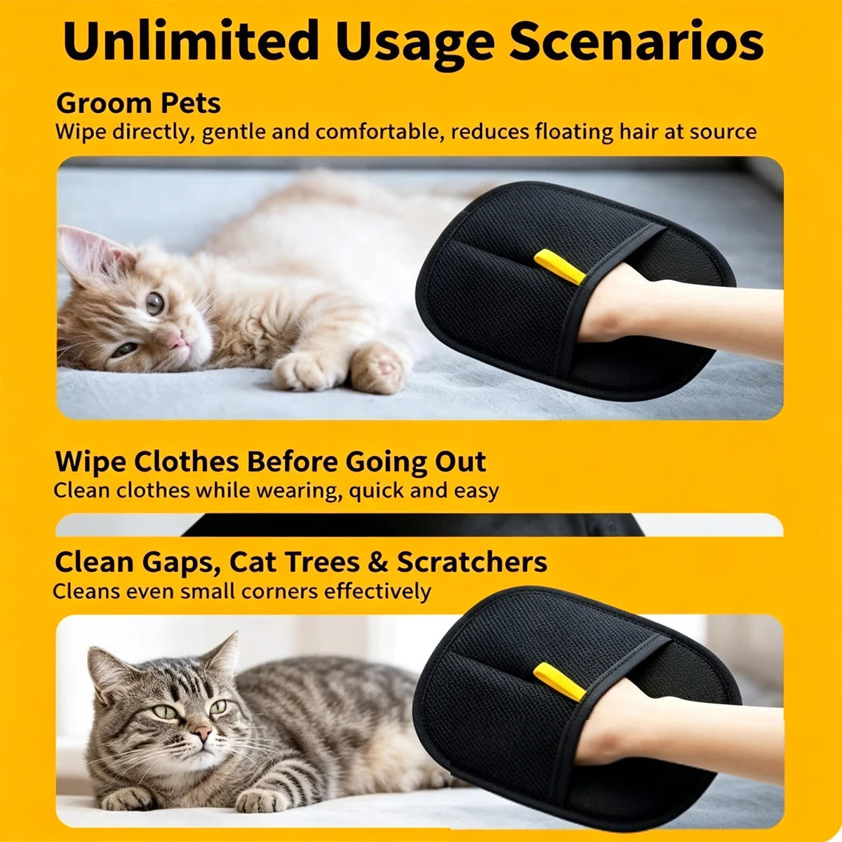 Pet Hair Removal Glove
