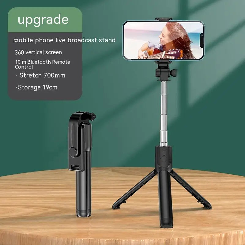 Selfie Stick Tripod with Detachable Bluetooth Remote
