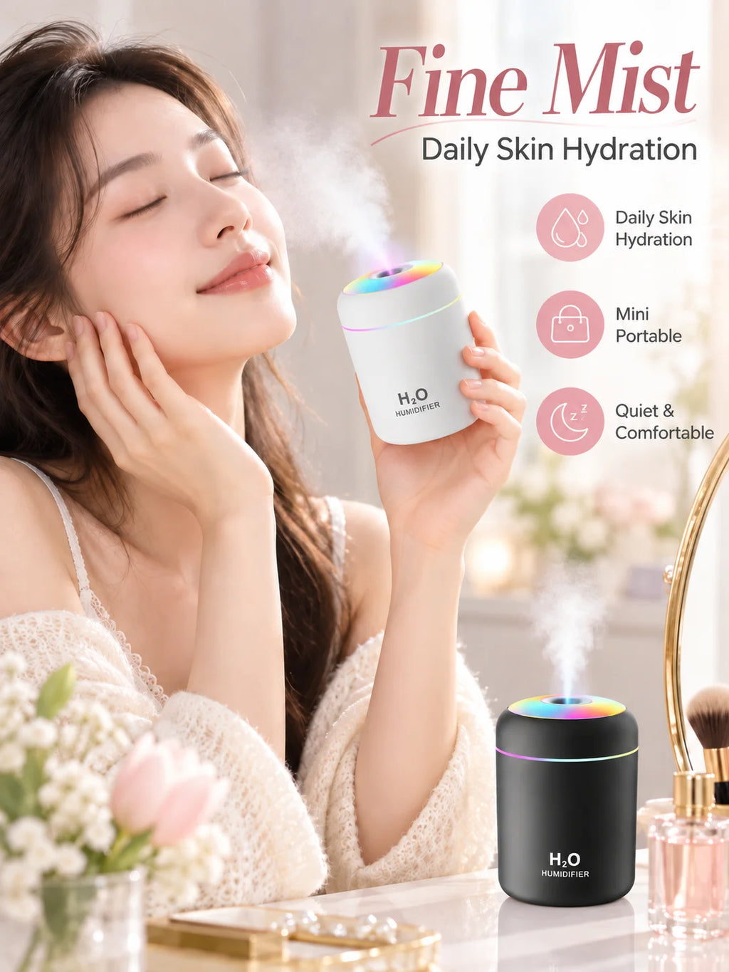 Mini USB Aroma Humidifier