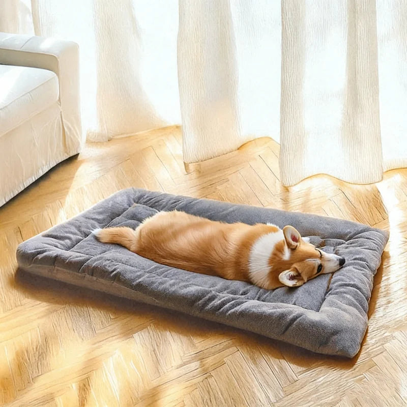 Extra Large Plush Calming Dog Bed