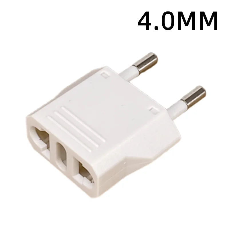 US to EU Travel Plug Adapter – Europe Type C/E/F