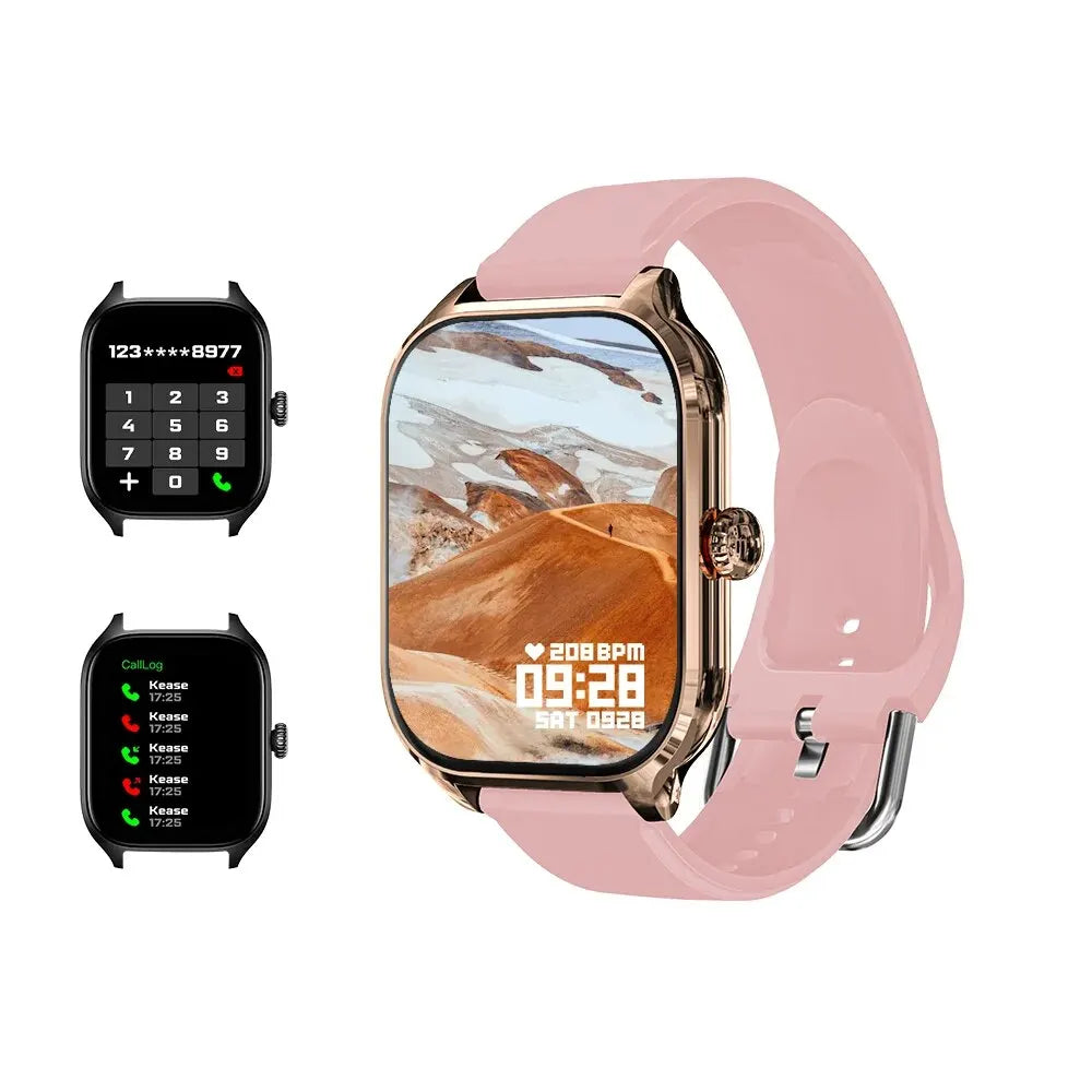 H9 Smartwatch – Bluetooth Calls, Heart Rate & SpO2, Calorie Tracking