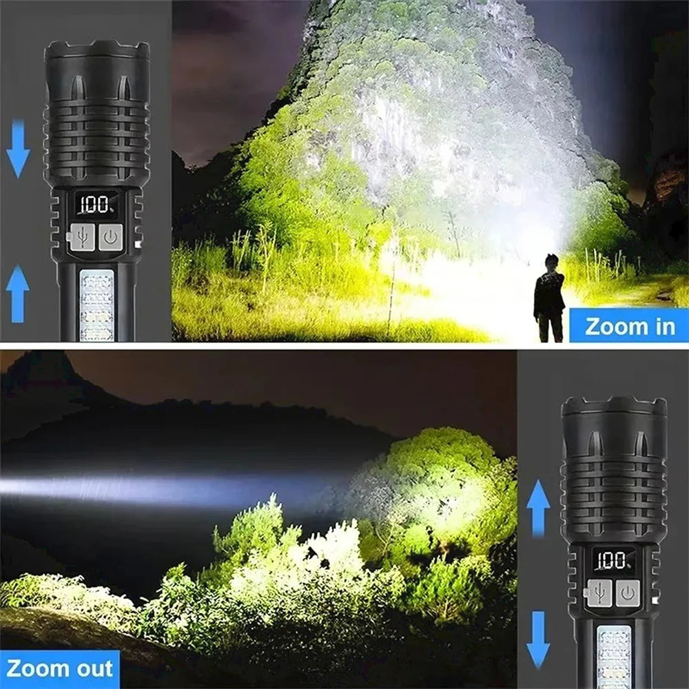 High-Power COB LED Work Light – USB-C Rechargeable
