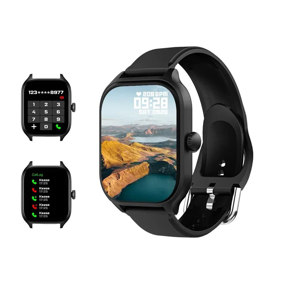H9 Smartwatch – Bluetooth Calls, Heart Rate & SpO2, Calorie Tracking