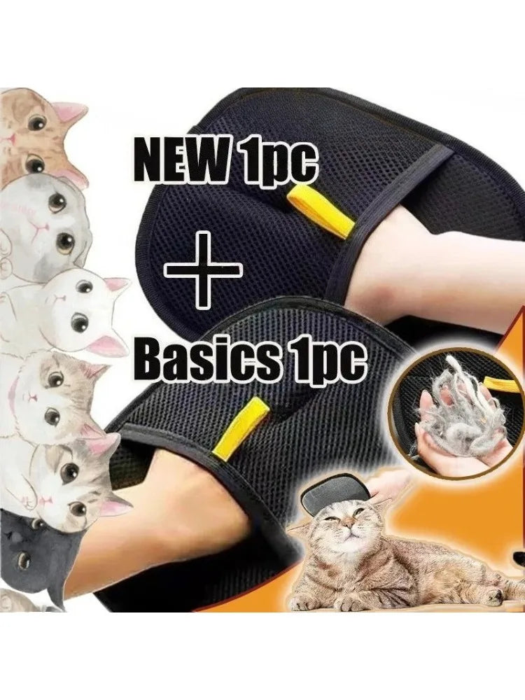 Double-Sided Pet Hair Cleaning Glove