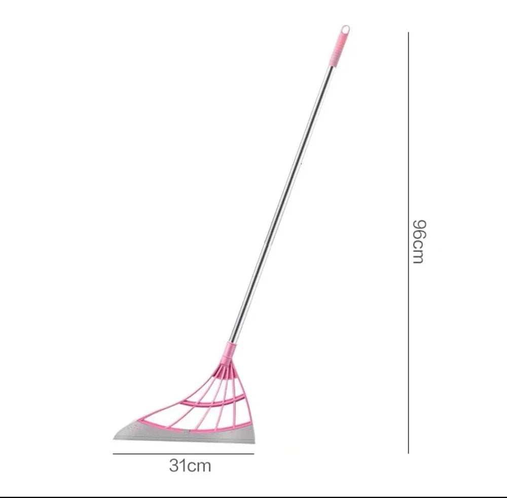 Magic Silicone Broom – Pet Hair, Water & Floor Squeegee