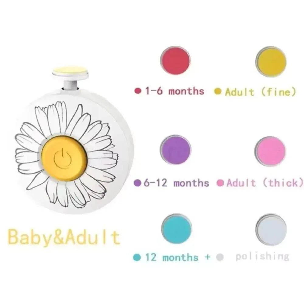 Baby Electric Nail File Set – Gentle Kids Nail Care